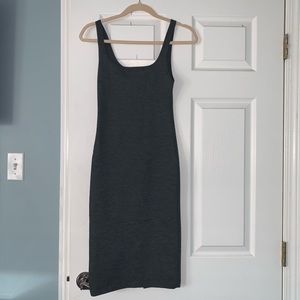 Zara Grey Tank Midi Dress